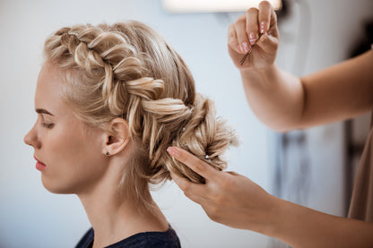 Coiffure demoiselle d'honneur